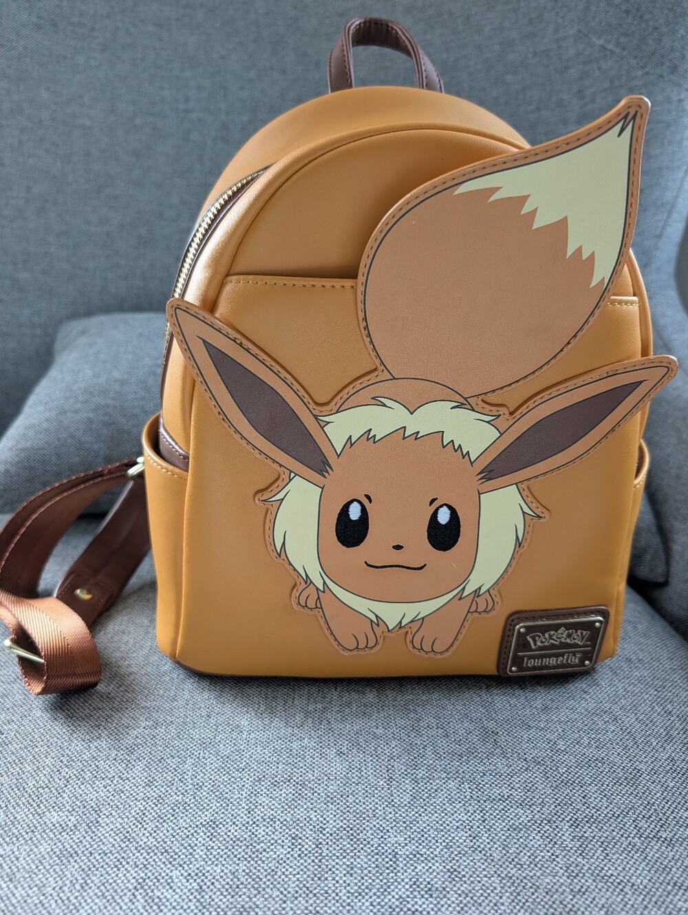 Pokemon Longefly  Eevee Running Cosplay Mini Backpack